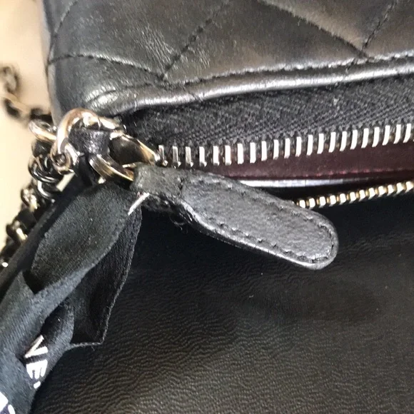 Authentic Chanel Wallet with Added Chain - Comes with Box and Card - Picture 11 of 16